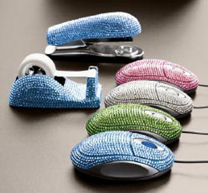 施華洛士奇水晶書桌用品