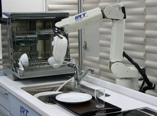 男人好幫手洗碗機輔助機器人