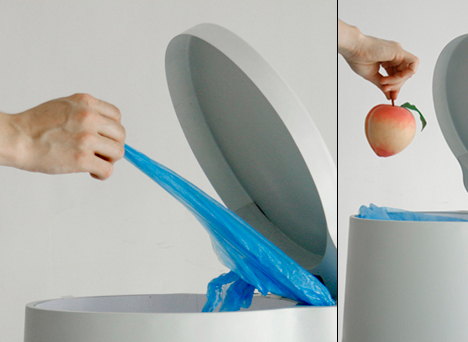 好創意三層分類垃圾桶