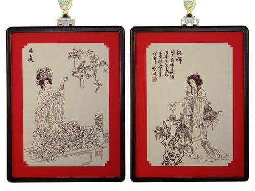 新型手工刺繡作品升值潛力巨大