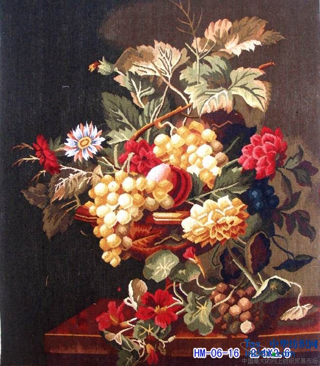 歐式掛毯 用途室內裝飾 成份真絲 羊毛 規格2x3--9x12 型號GT-002