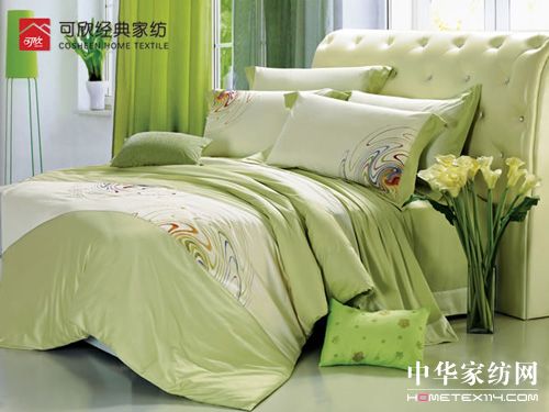 可欣家紡2011春夏新品溢彩綻放