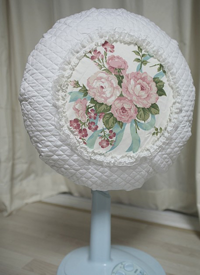 電風(fēng)扇不積灰六步DIY清爽花朵風(fēng)扇套