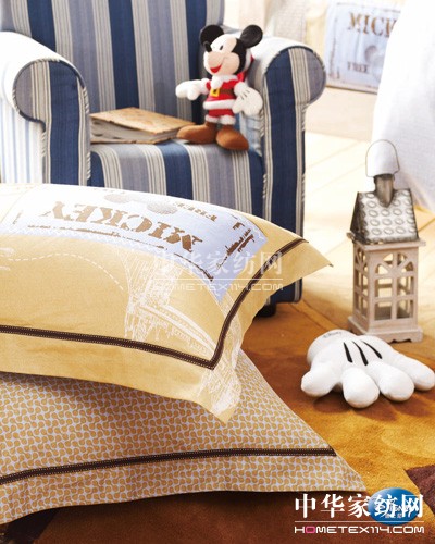 迪士尼家紡2012秋冬新品打造快樂時(shí)尚家