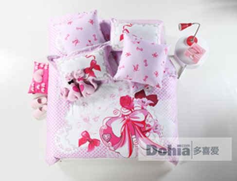 下半年新婚熱六款多喜愛家紡婚慶床品推介