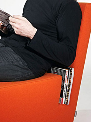 坐享“書”適生活 創意收納椅賞