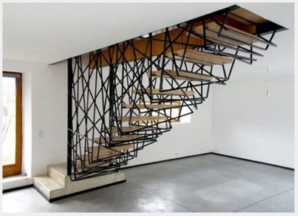 43款極具靈感的家居樓梯設計(4)