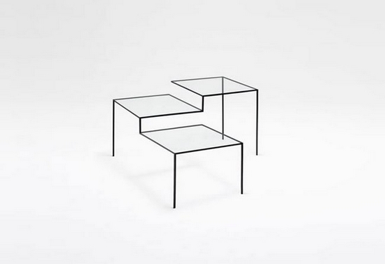 錯視黑線椅+茶幾