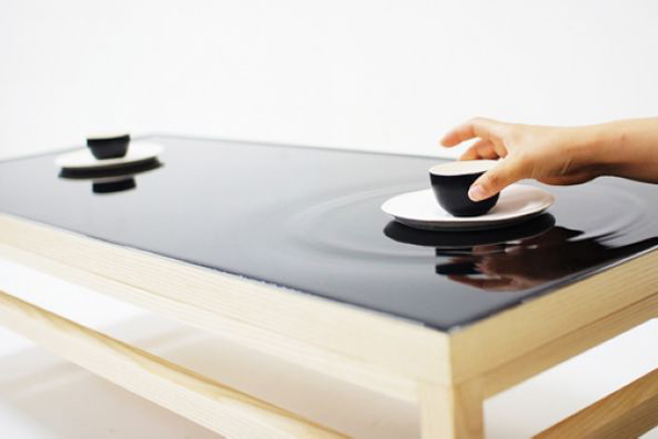 唯美的漣漪效應(yīng)茶幾設(shè)計(jì)