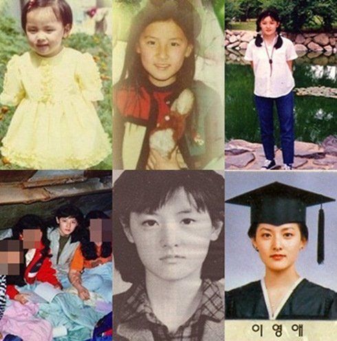 李英愛(ài)成長(zhǎng)舊照曝光 五官秀氣