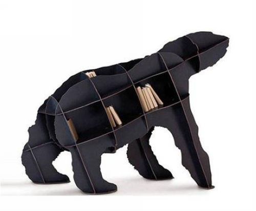 法國ibride Joe北極熊儲物書架