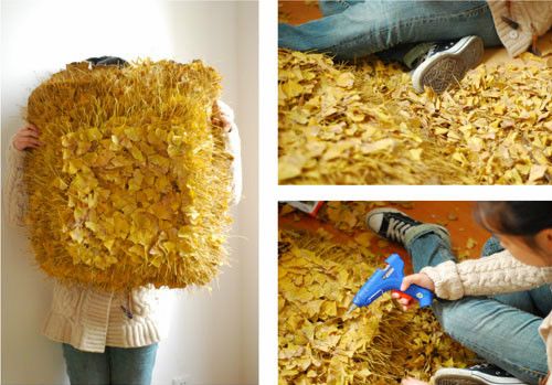 有生命的銀杏沙發(fā)