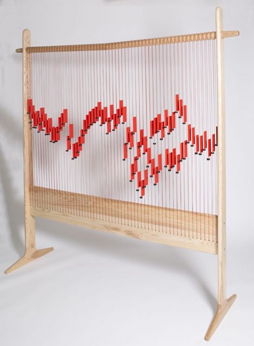 織布機(jī)創(chuàng)意書架