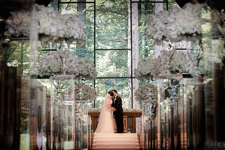 劉曉慶美國婚禮現場照曝光