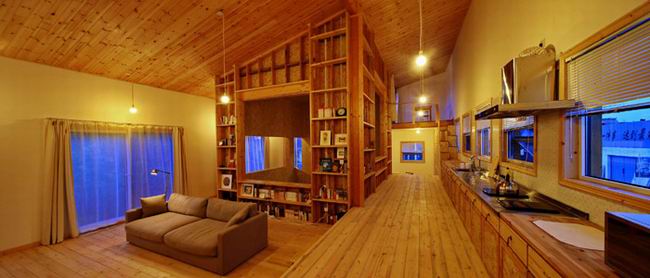 輕松自在的木質別墅