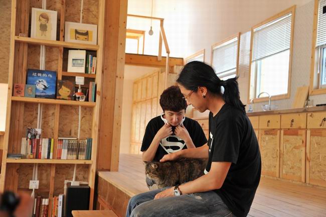 輕松自在的木質別墅