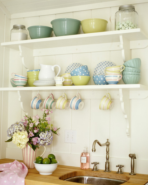 巧用色彩裝飾打造鄉村味十足的甜美廚房