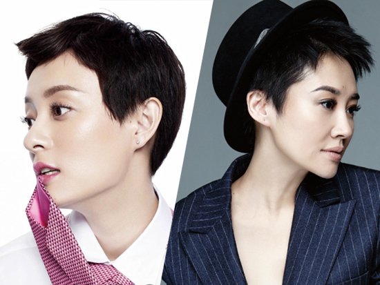 明星Boylish短發(fā)誰更出眾