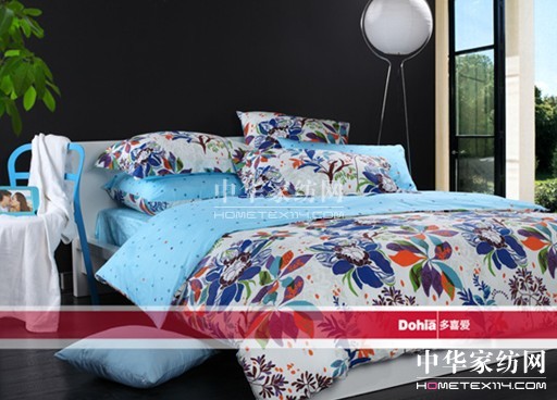 多喜愛打造床品的花花世界