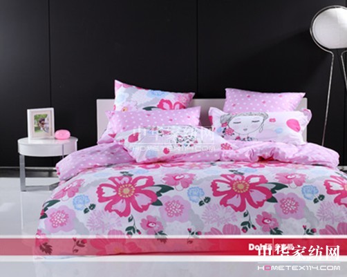 多喜愛打造床品的花花世界