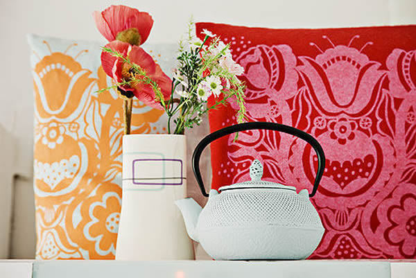 融入剪紙元素的各類家居陳設(4)