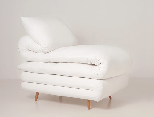 日本折疊被造型座椅