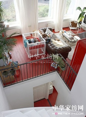 【3】家居玩色主義80后最愛彩色地板