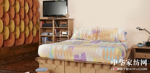 【1】瓦楞紙制成的床,你敢睡嗎?