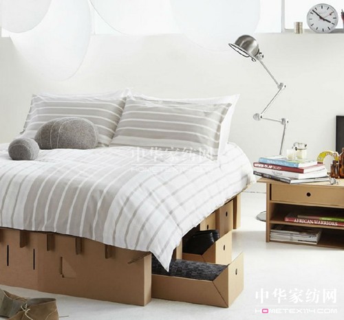 【2】瓦楞紙制成的床,你敢睡嗎?