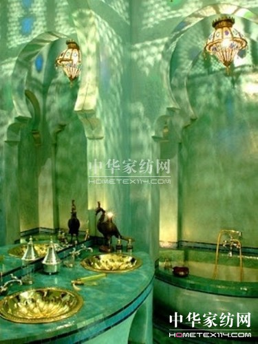 【1】盡享異域風(fēng)情摩洛哥風(fēng)格奢華浴室
