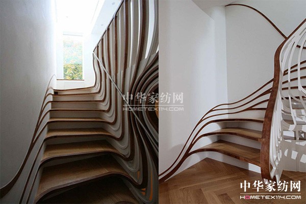 【1】史上最凌亂而狂放的曲線樓梯