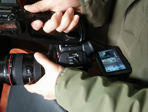 上海《星尚》欄目組走進越龍家紡