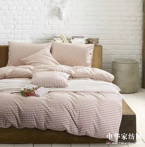 HOdo紅豆家紡水洗棉,臥室里的小清新