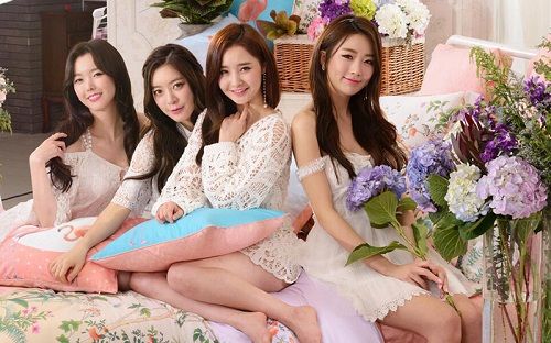 韓國女子偶像團(tuán)體“星星團(tuán)”代言百麗絲家紡