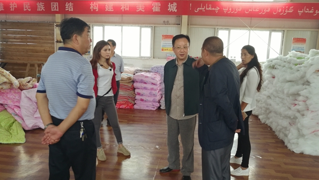 家紡協(xié)會赴新疆伊寧、霍爾果斯、霍城考察