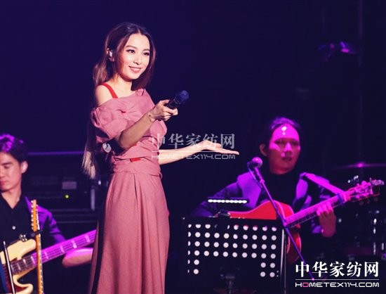 愛在蔓延中夢潔家紡全情參與田馥甄17年“如果IF巡回演唱會”