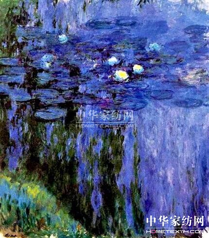 博洋家紡絢彩系列之莫奈花園