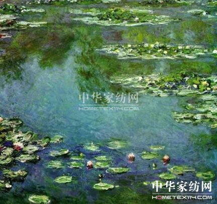 博洋家紡絢彩系列之莫奈花園