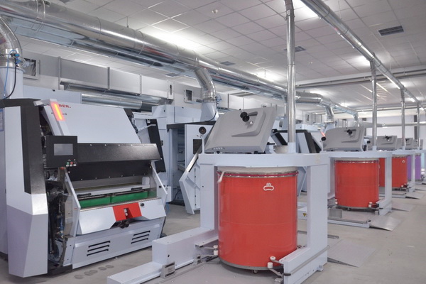 德州華源智能化高性能纖維高端定制生產線正式開工投產