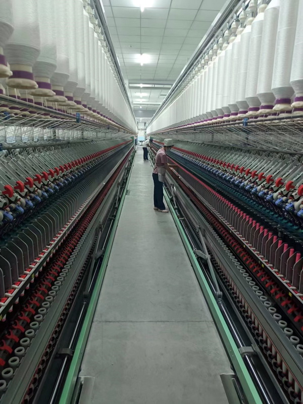 德州華源智能化高性能纖維高端定制生產線正式開工投產